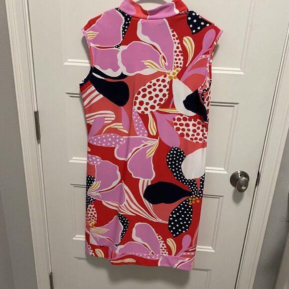 Jude Connally Kristen Dress Jude Cloth Mod Garden Poppy - Picture 4 of 4